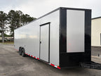 8.5X28TA3 Silver Standard Car Hauler Trailer