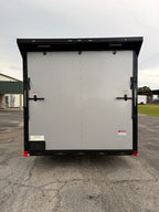 8.5X28TA3 Silver Standard Car Hauler Trailer