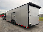 8.5X28TA3 Silver Standard Car Hauler Trailer