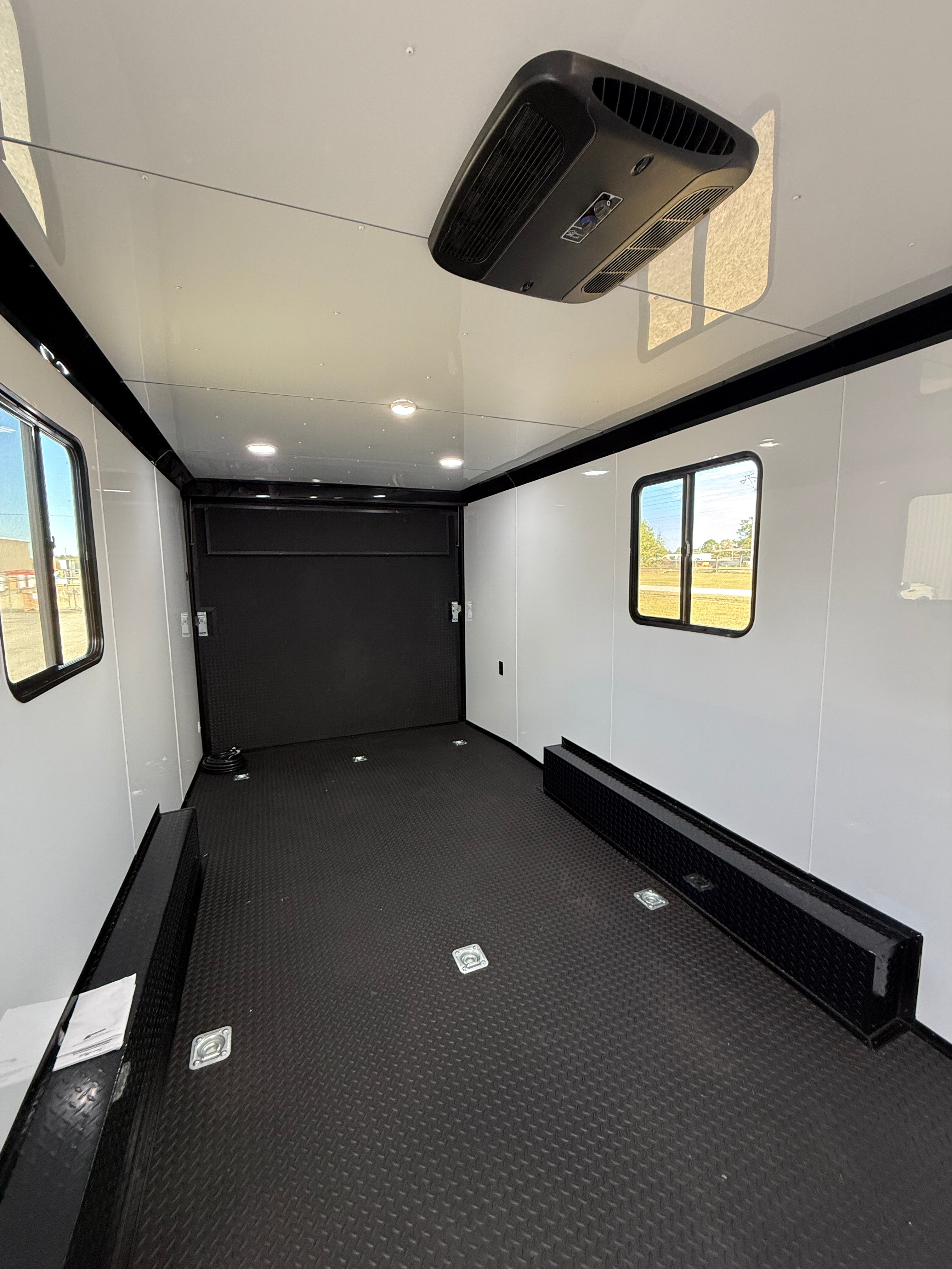 8.5X24TA3 Charcoal Race Ready Trailer