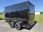 6X12TA Black Standard Trailer