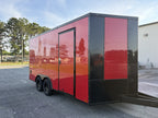 8.5X16TA Red RC Racing Office Trailer