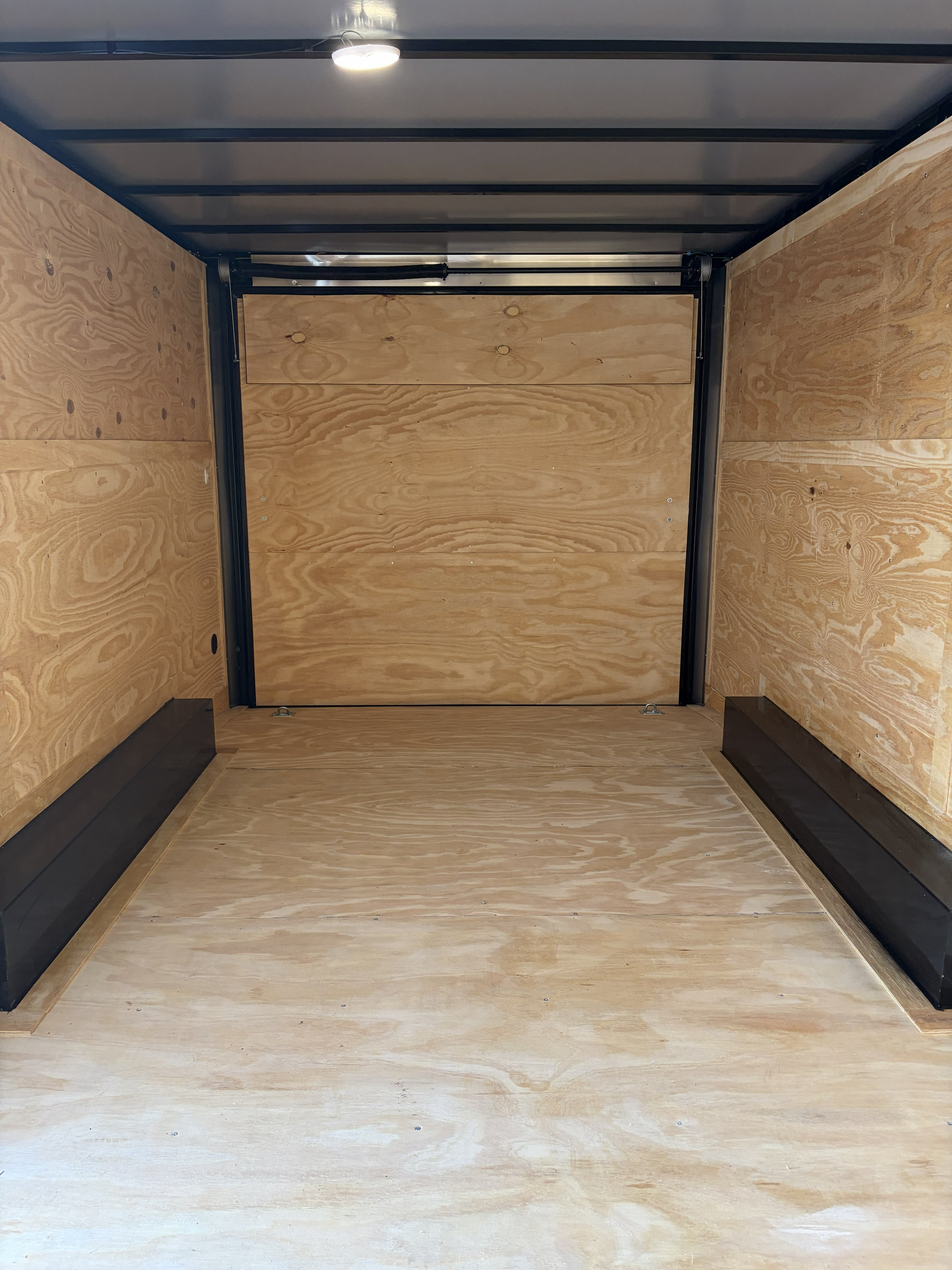 8.5X16TA Red Enclosed Cargo Trailer