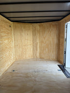 8.5X16TA Red Enclosed Cargo Trailer