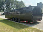 8.5X36TTA5 Black Car Hauler Trailer