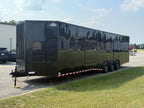 8.5X36TTA5 Black Car Hauler Trailer