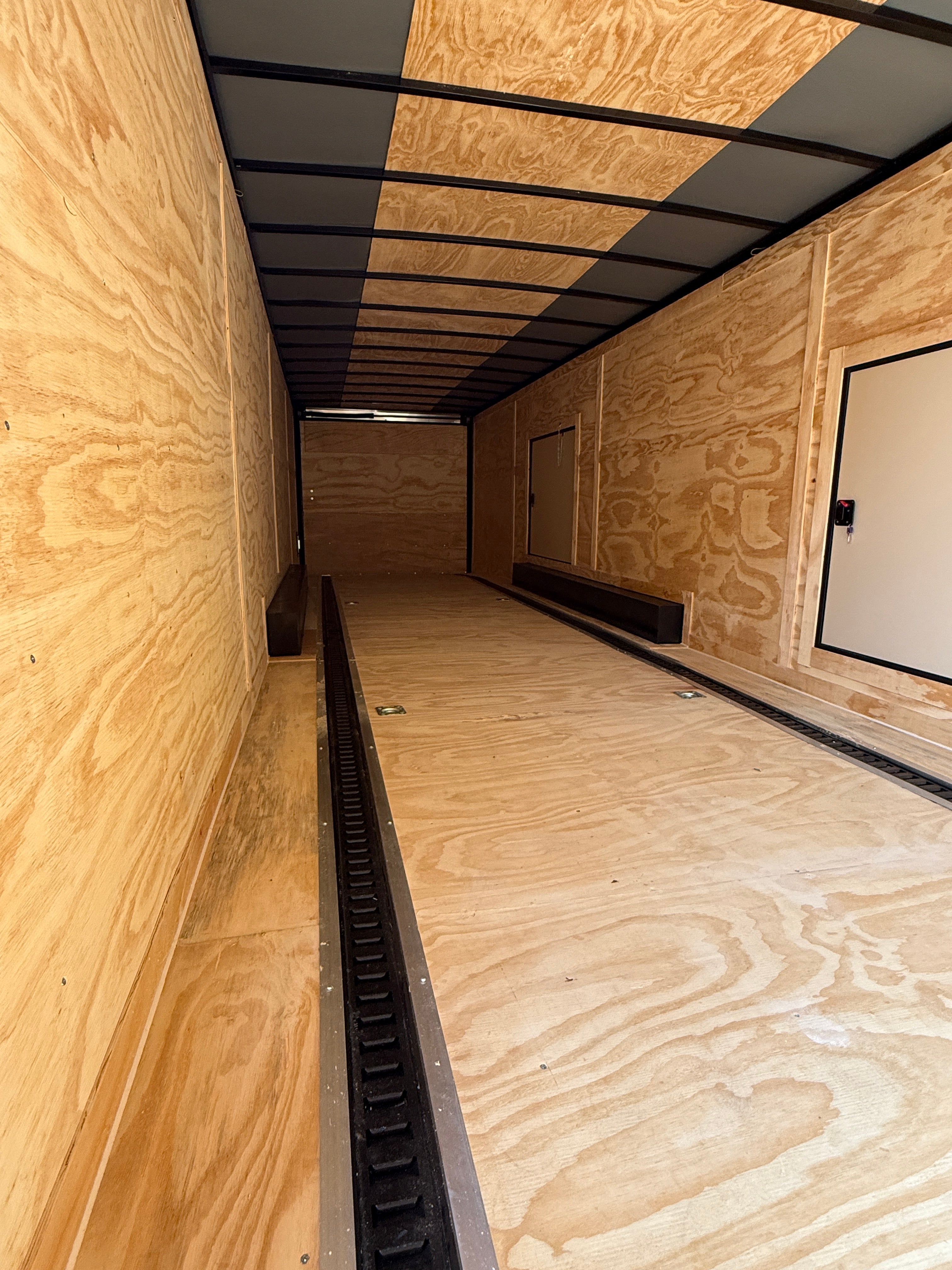 8.5X36TTA5 Black Car Hauler Trailer