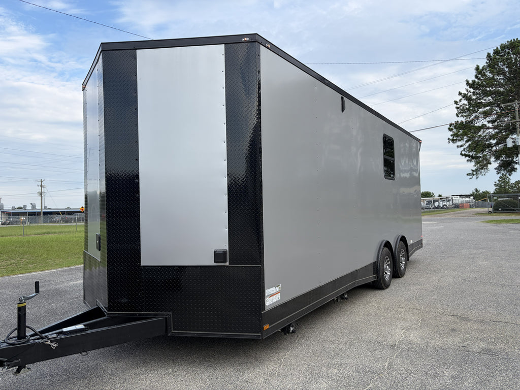 8.5X24TA Silver Frost Race Ready Trailer