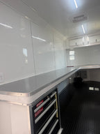 6X14TA White RC Office Trailer