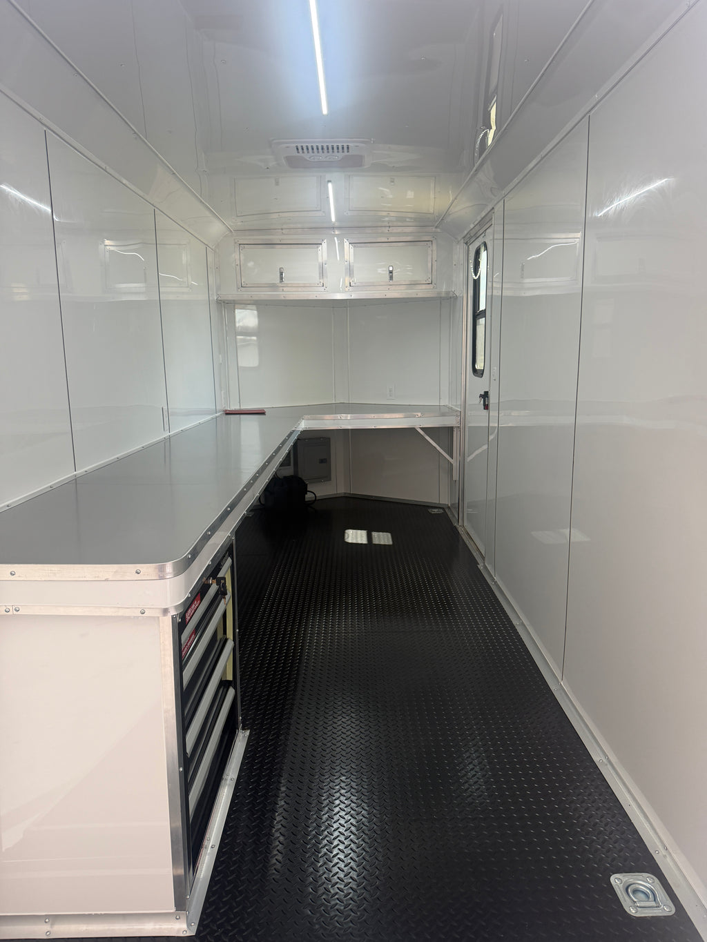 6X14TA White RC Office Trailer