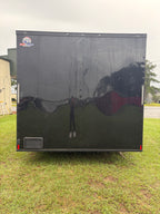 8.5X14TA Black Concession Trailer