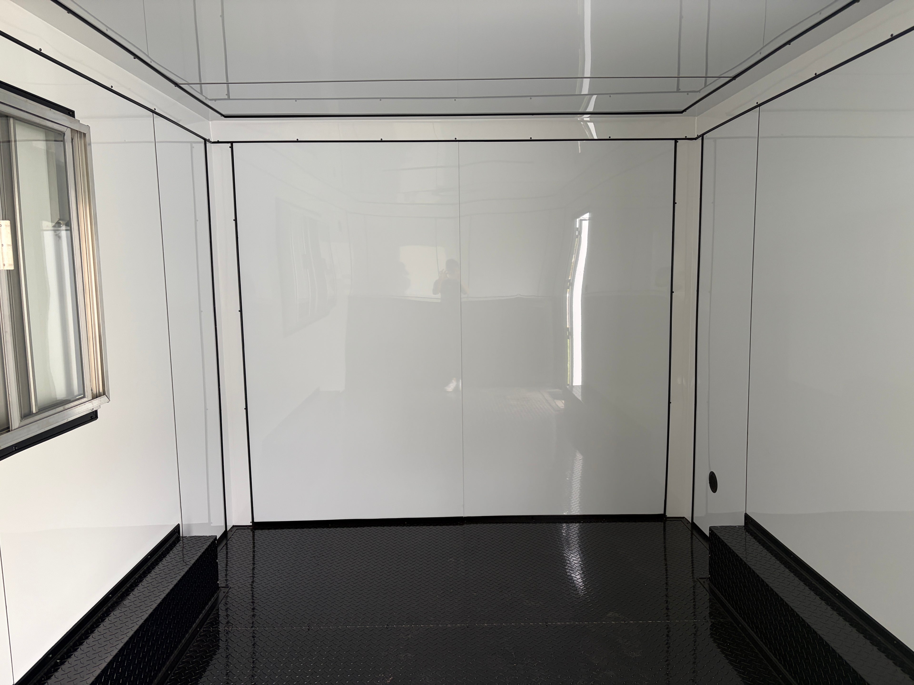8.5X14TA Black Concession Trailer