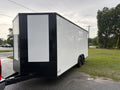 8.5X20TA3 White Standard Car Hauler Trailer