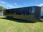 8.5X36TTA5 Black Car Hauler Trailer