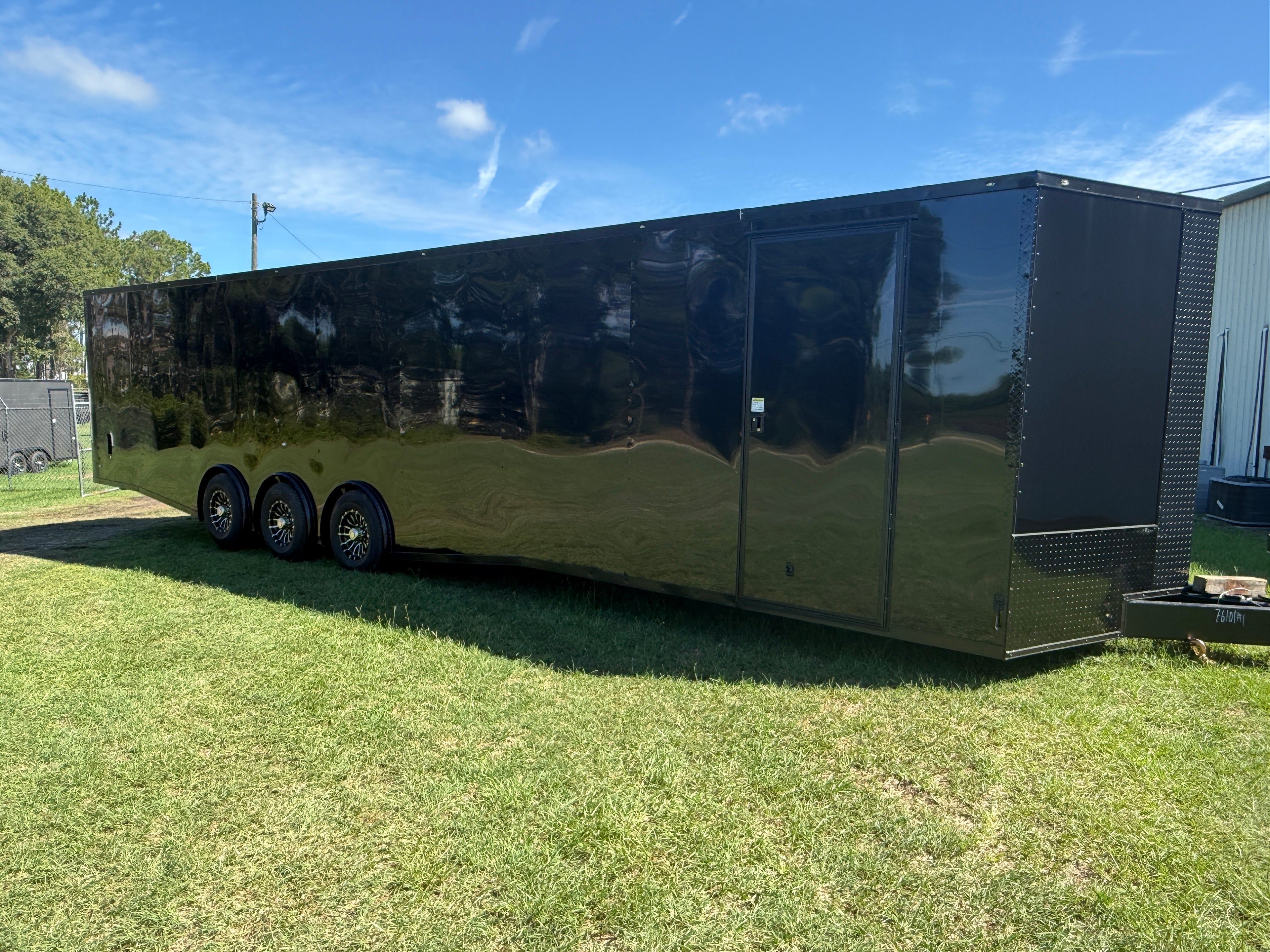 8.5X36TTA5 Black Car Hauler Trailer