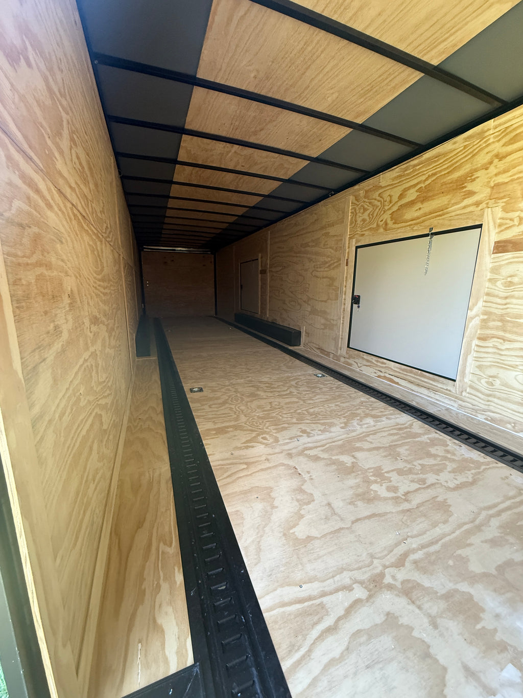 8.5X36TTA5 Black Car Hauler Trailer