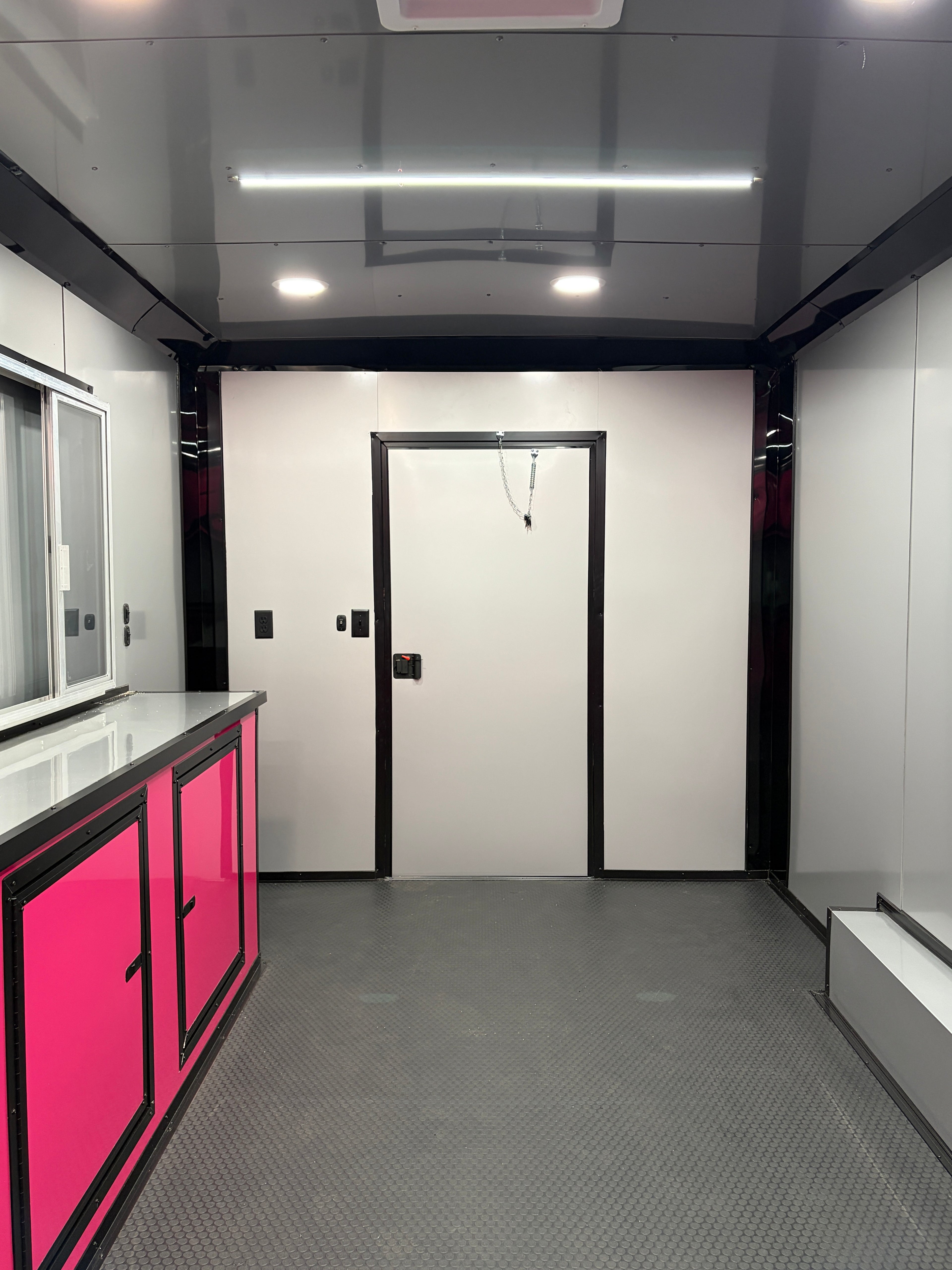 8.5X18TA Pink Concession Trailer