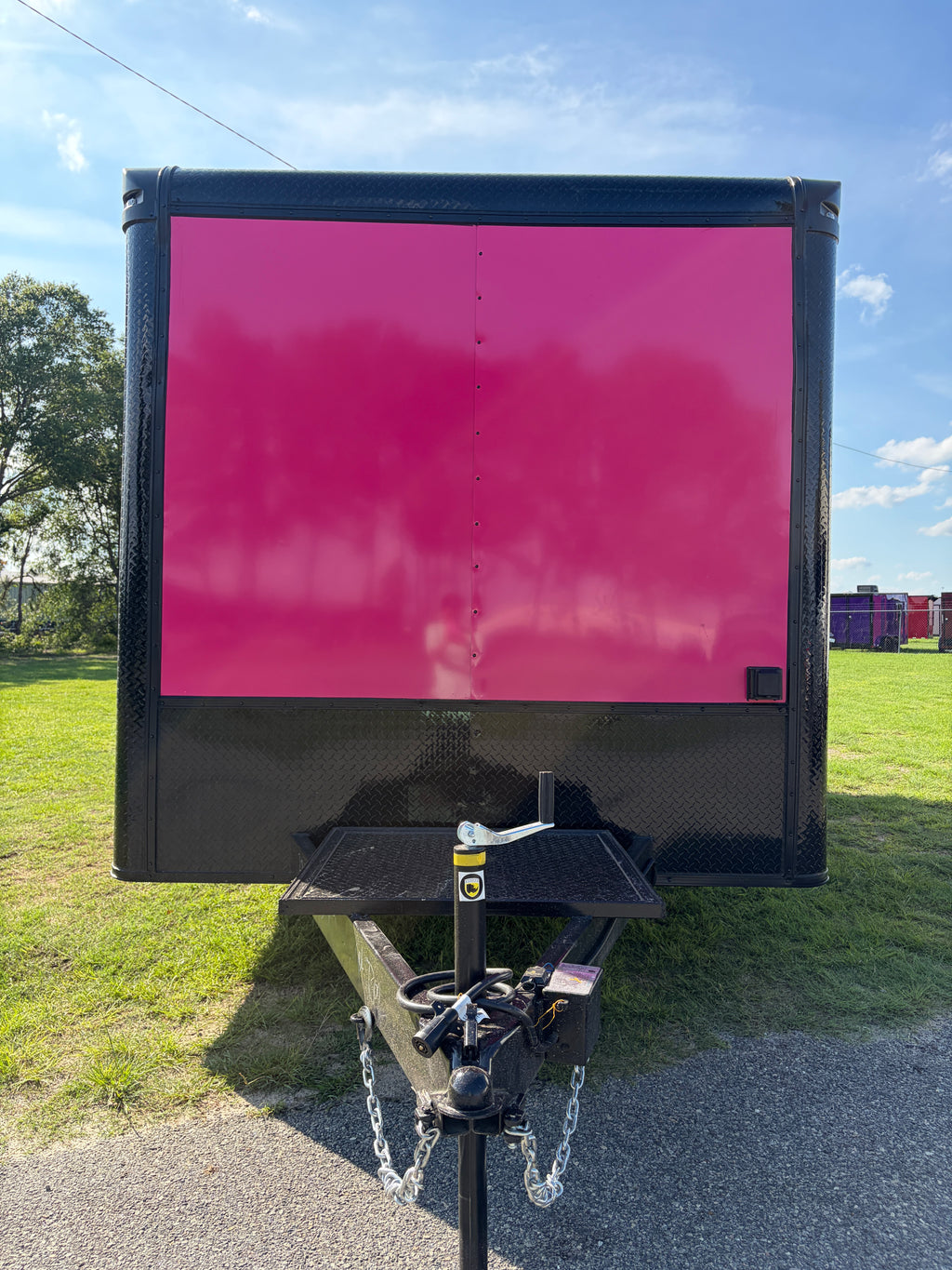 8.5X18TA Pink Concession Trailer