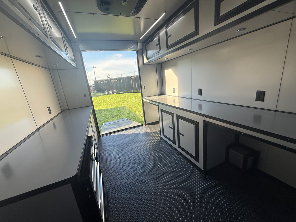 8.5x12TA Charcoal Office Trailer