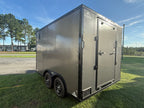 8.5x12TA Charcoal Office Trailer