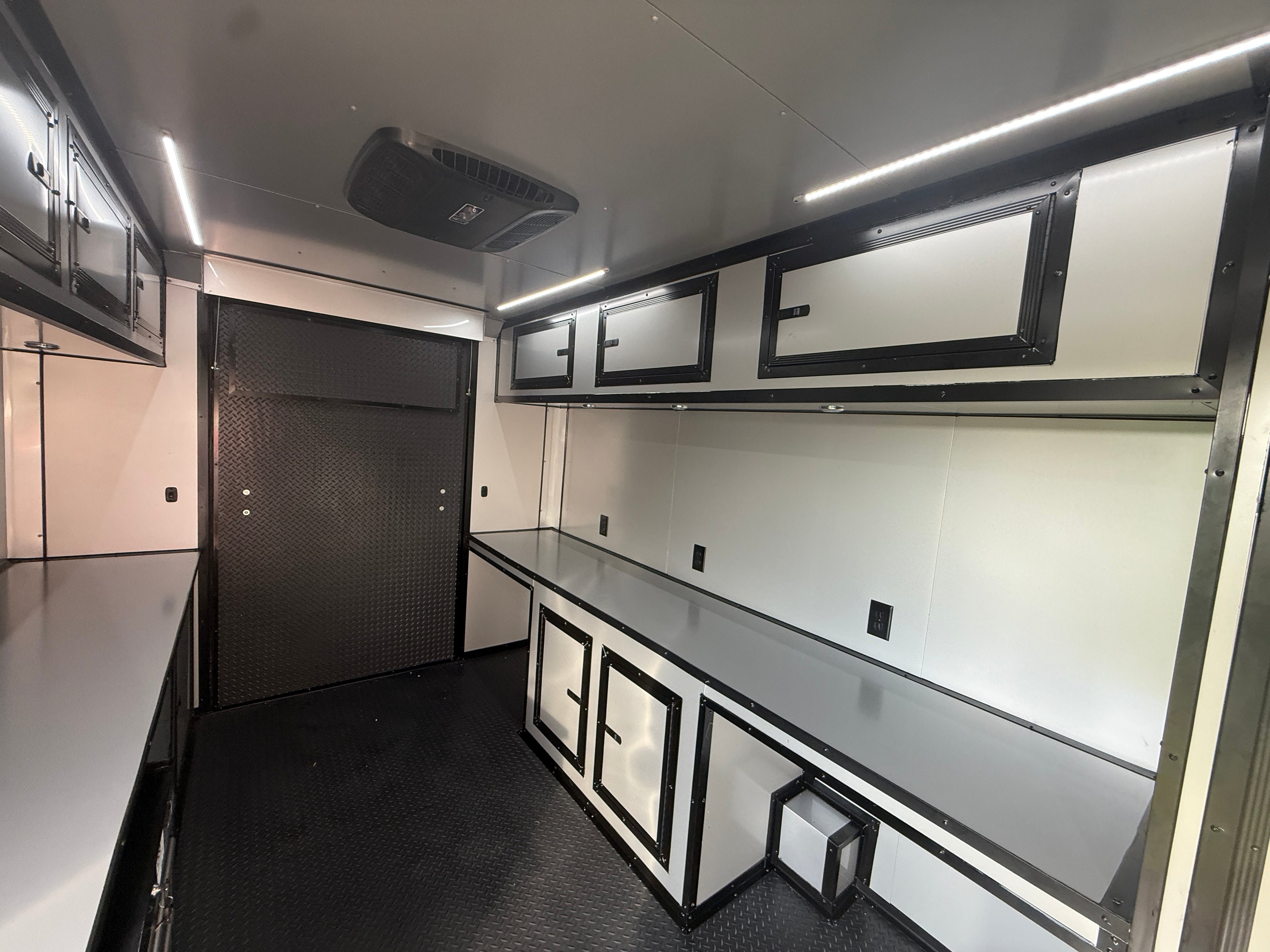 8.5x12TA Charcoal Office Trailer