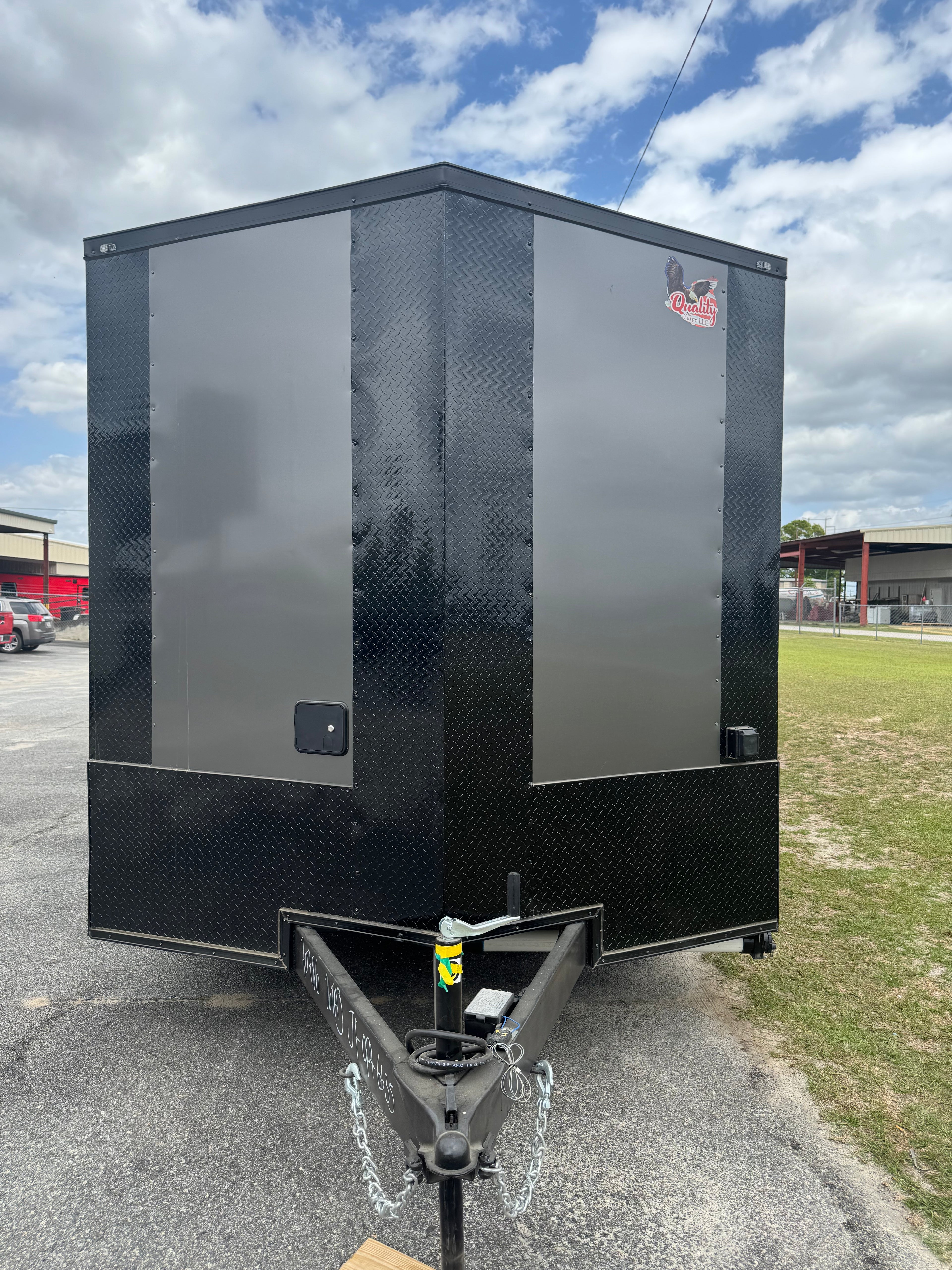 8.5X26TA3 Charcoal Race Ready Trailer