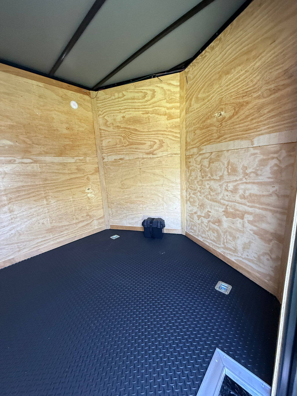 8.5X24TA White Standard Car Hauler Trailer