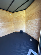 8.5X24TA White Standard Car Hauler Trailer