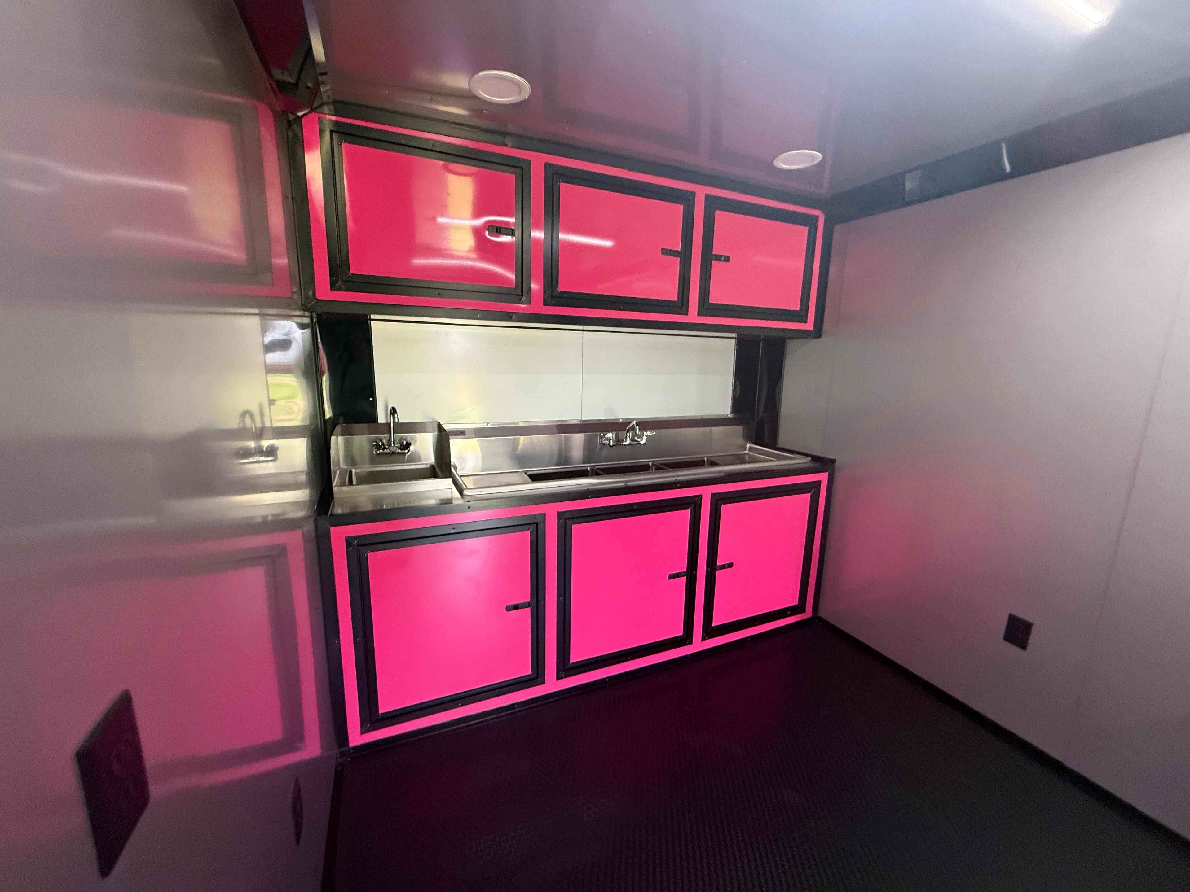 8.5X18TA Pink Concession Trailer
