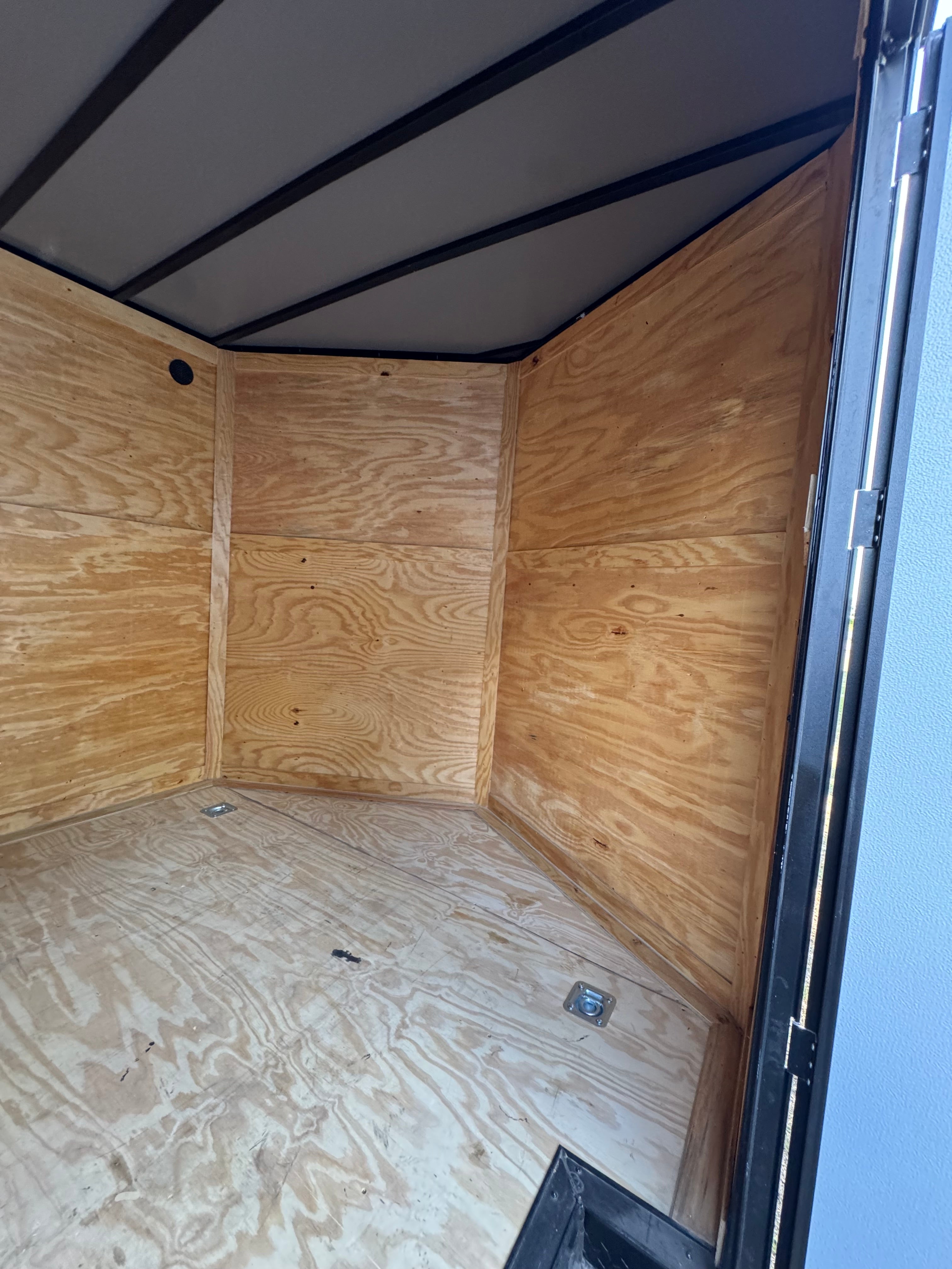 8.5X20TA3 Black Standard Car Hauler Trailer REPO