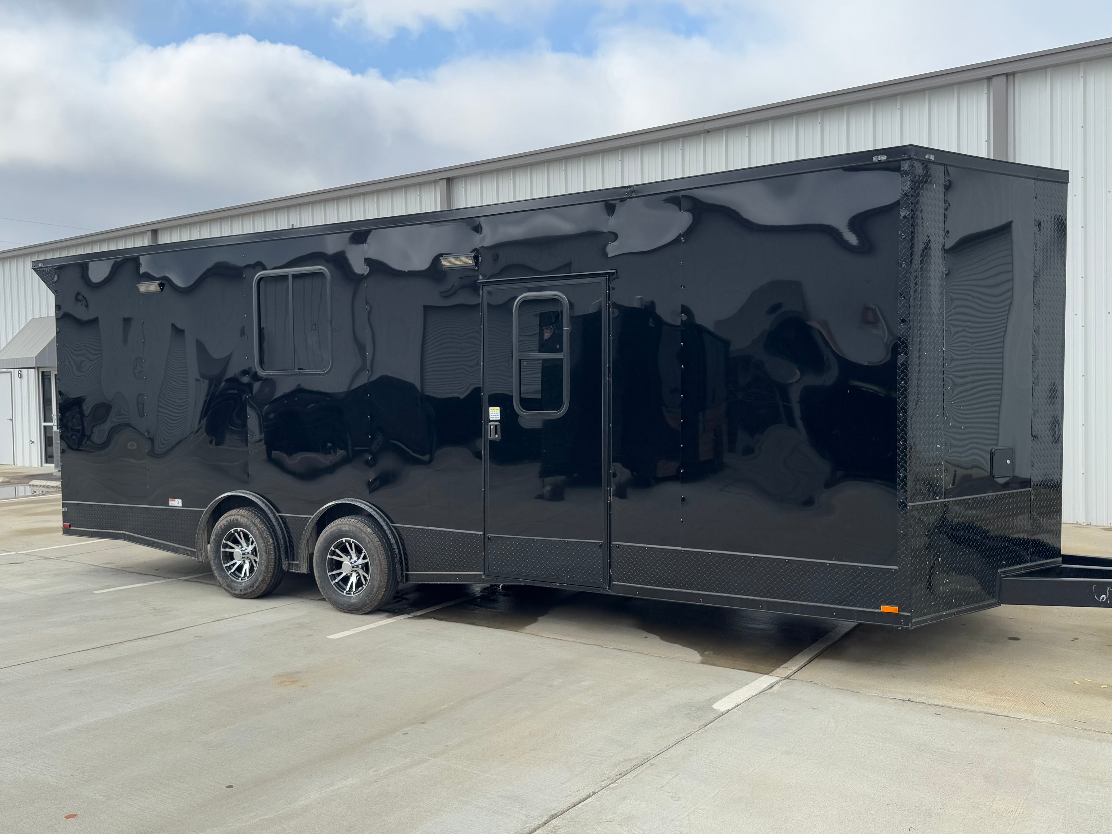 8.5X24TA Black Race Ready Trailer