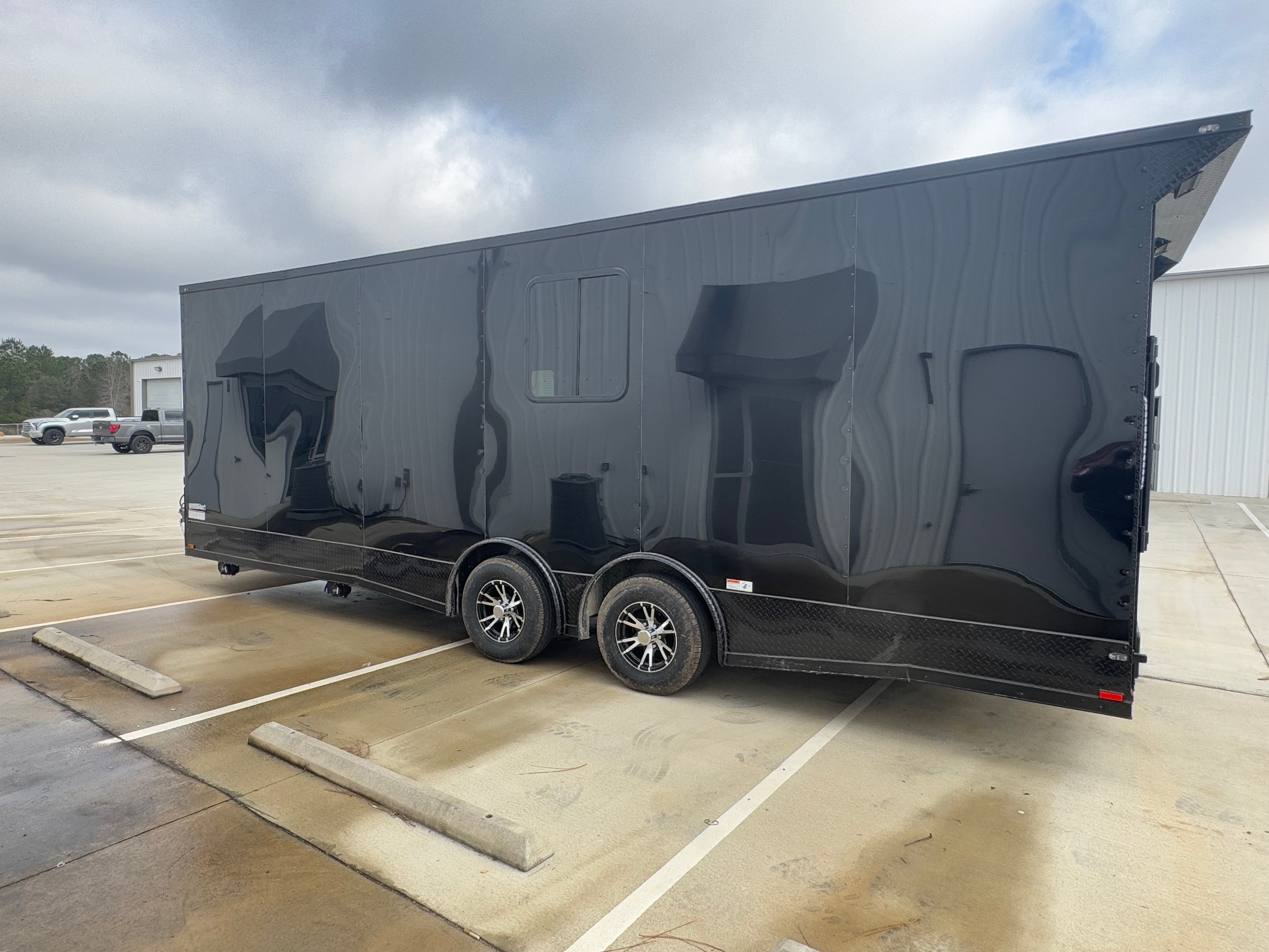 8.5X24TA Black Race Ready Trailer