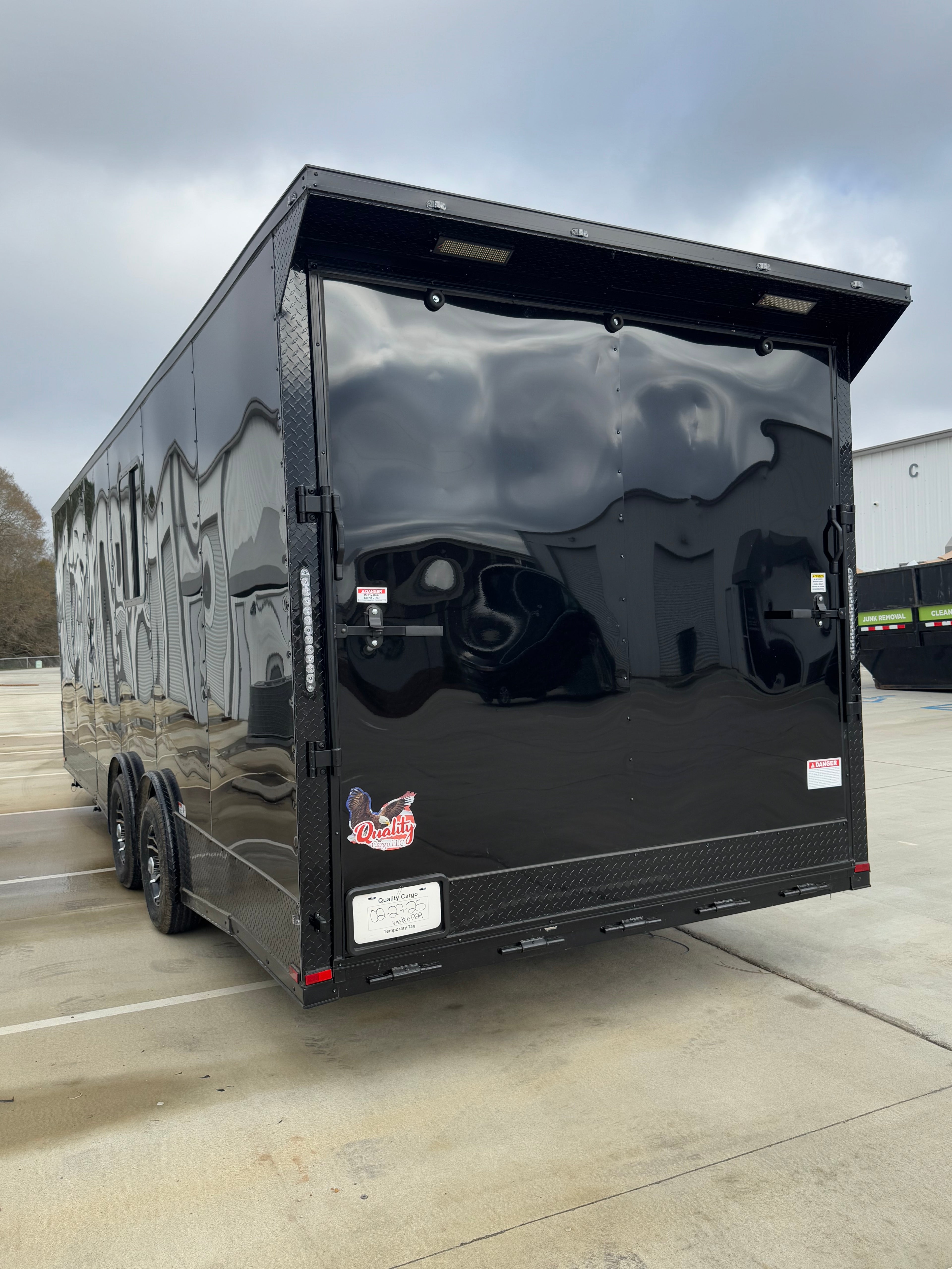 8.5X24TA Black Race Ready Trailer
