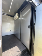 8.5X32TA Charcoal Hybrid Trailer | Living Quarters