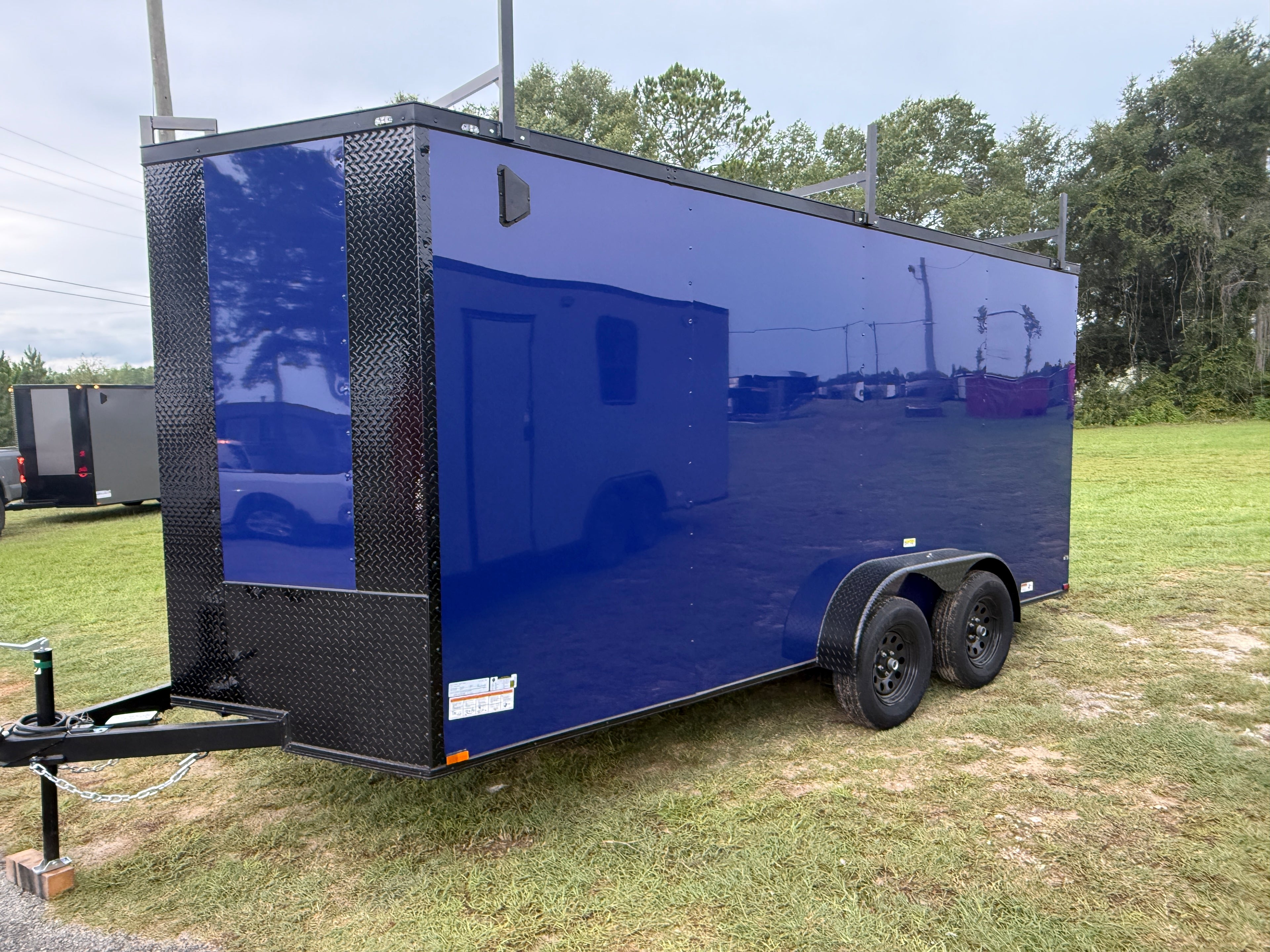 7X16TA Jay Blue Standard Work Trailer