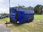 7X16TA Jay Blue Standard Work Trailer