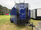 7X16TA Jay Blue Standard Work Trailer