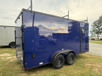 7X16TA Jay Blue Standard Work Trailer