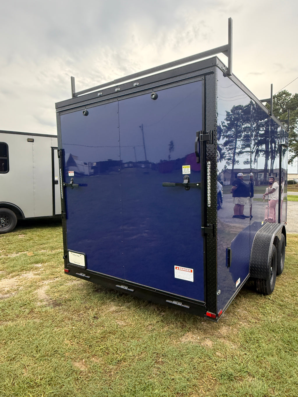 7X16TA Jay Blue Standard Work Trailer