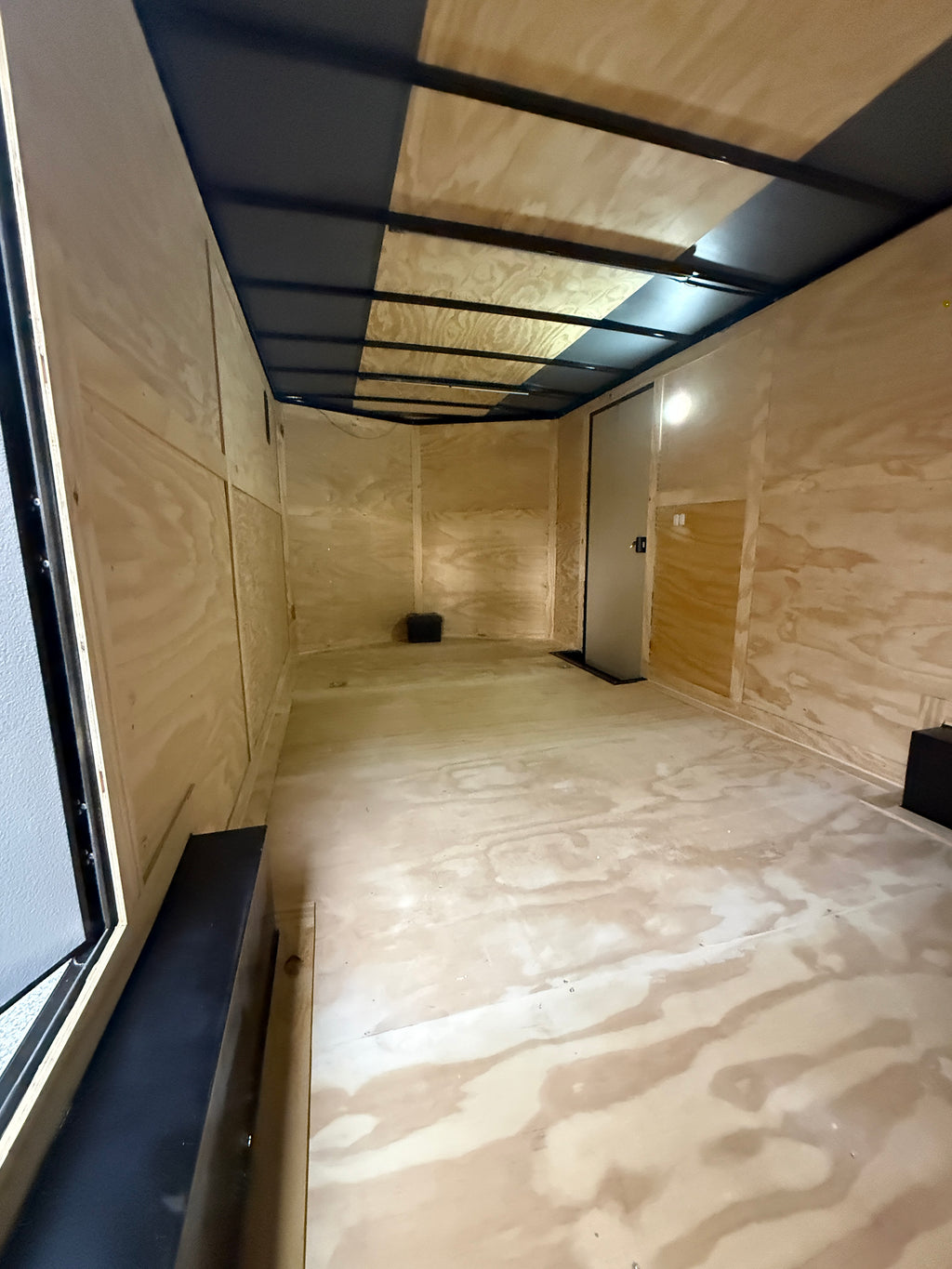 8.5X24TA Black Standard Car Hauler Trailer