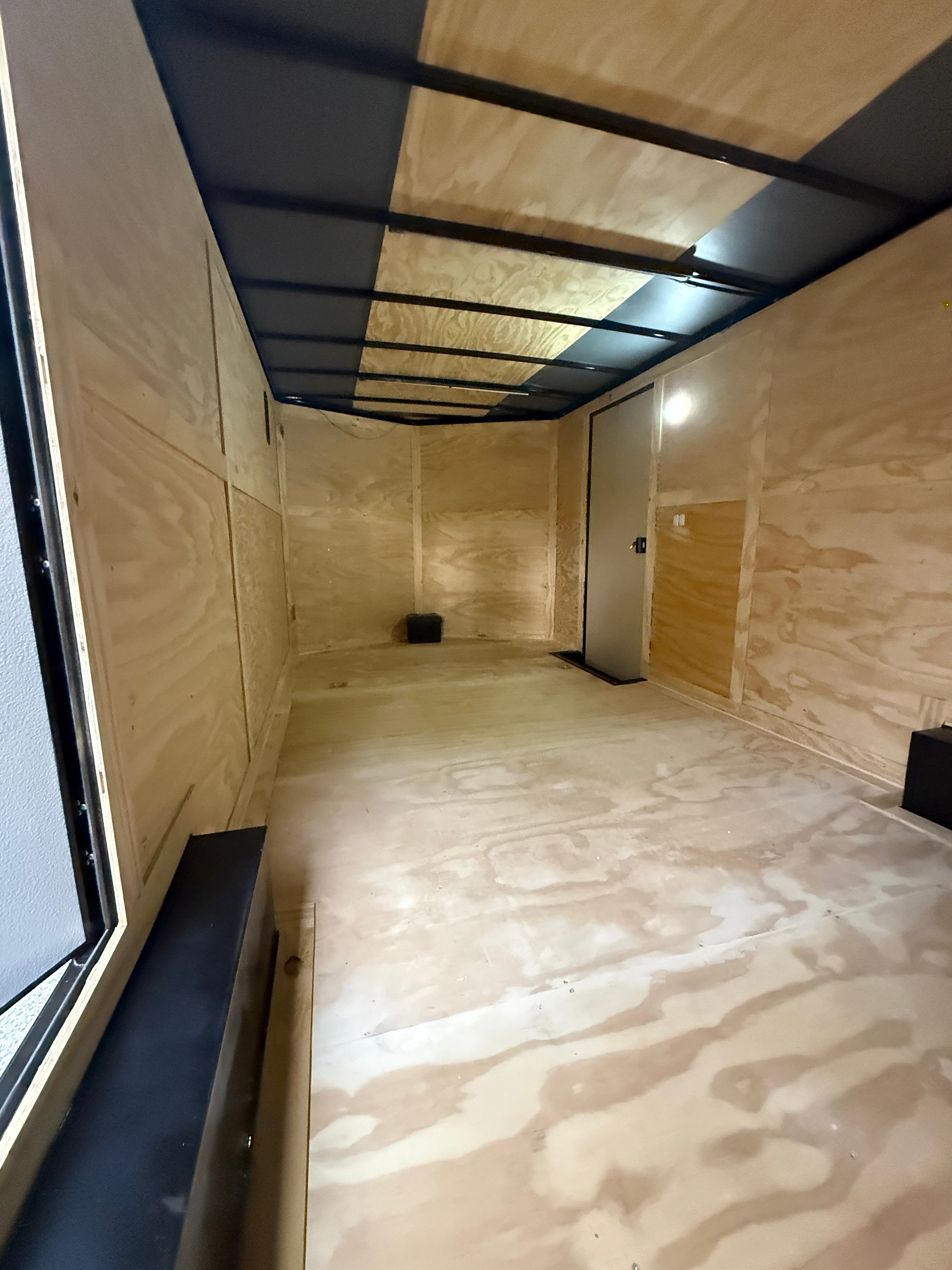 8.5X24TA Black Standard Car Hauler Trailer