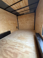 8.5X24TA Black Standard Car Hauler Trailer