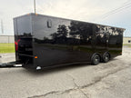 8.5X24TA Black Standard Car Hauler Trailer
