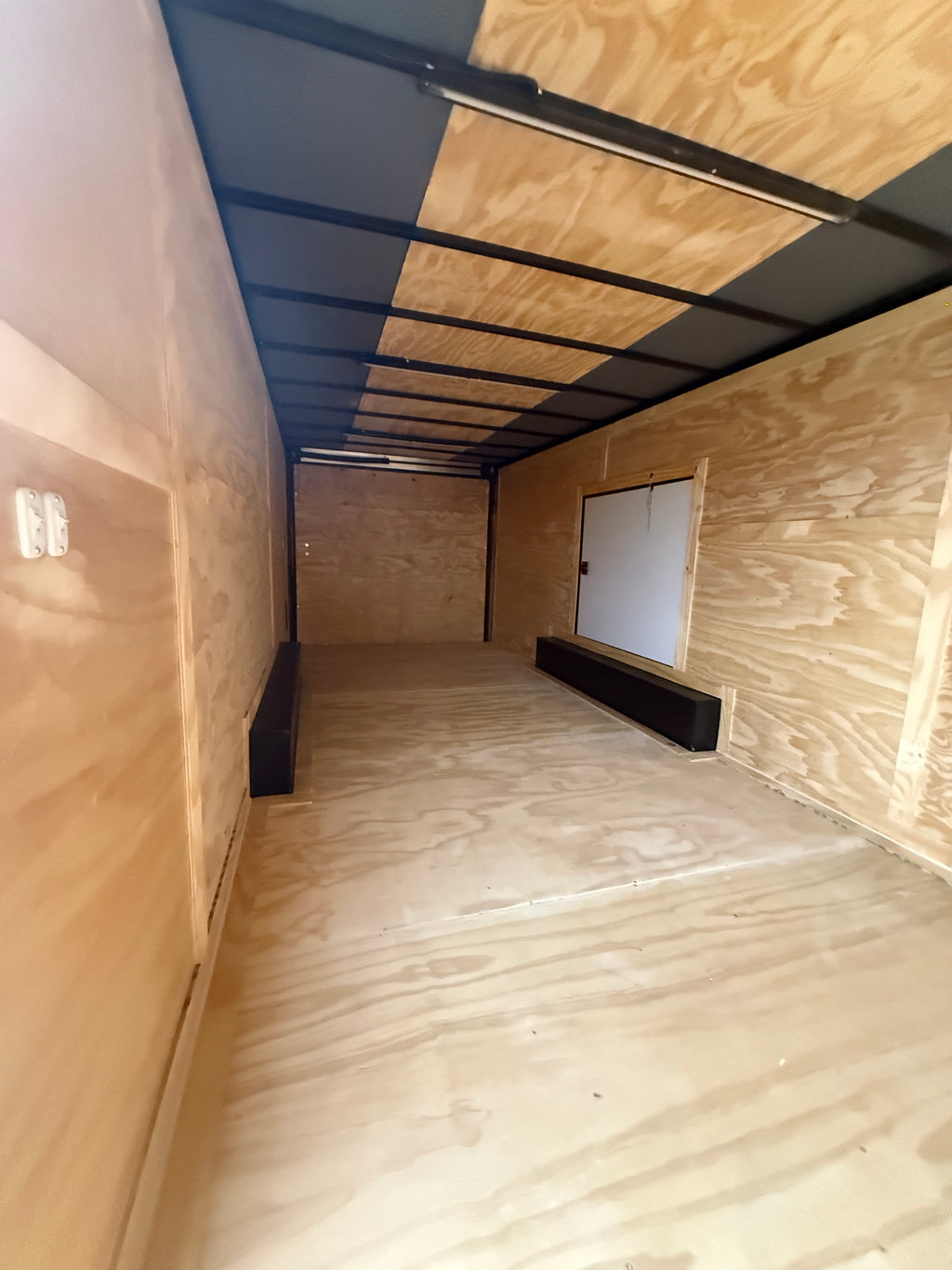 8.5X24TA Black Standard Car Hauler Trailer
