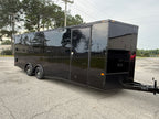 8.5X24TA Black Standard Car Hauler Trailer