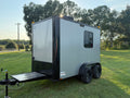 6X10 Silver Fiber Splicing Trailer