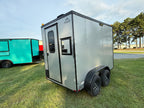 6X10 Silver Fiber Splicing Trailer