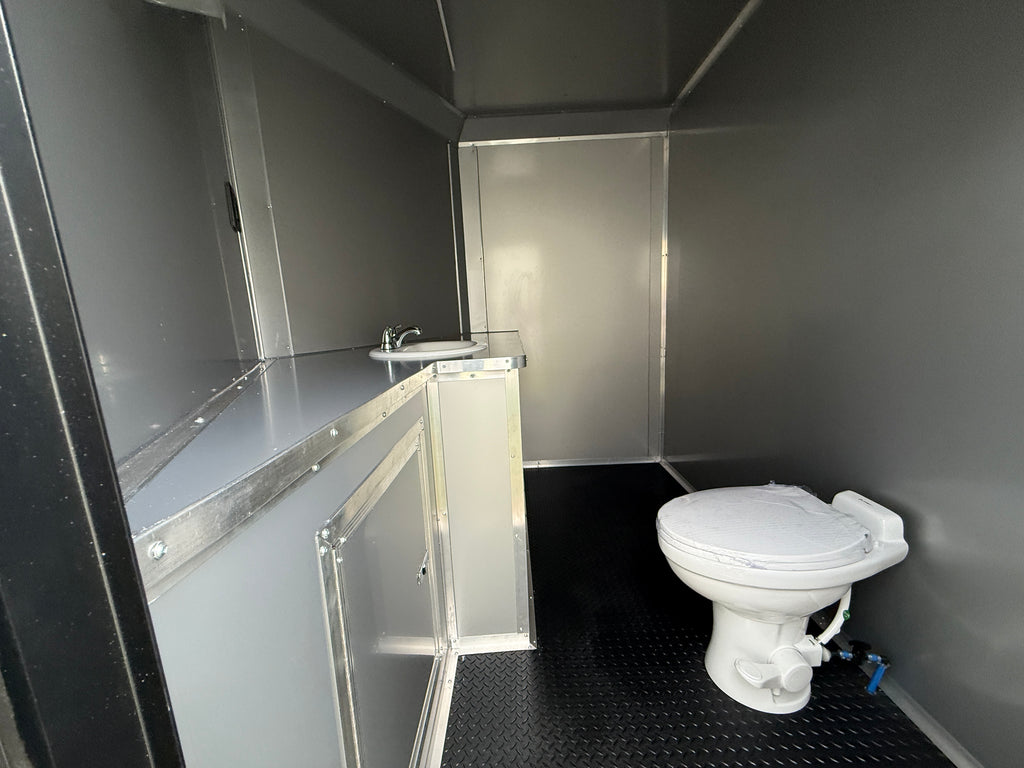 8.5x24 Red Concession Porch Trailer — image 10 of 10