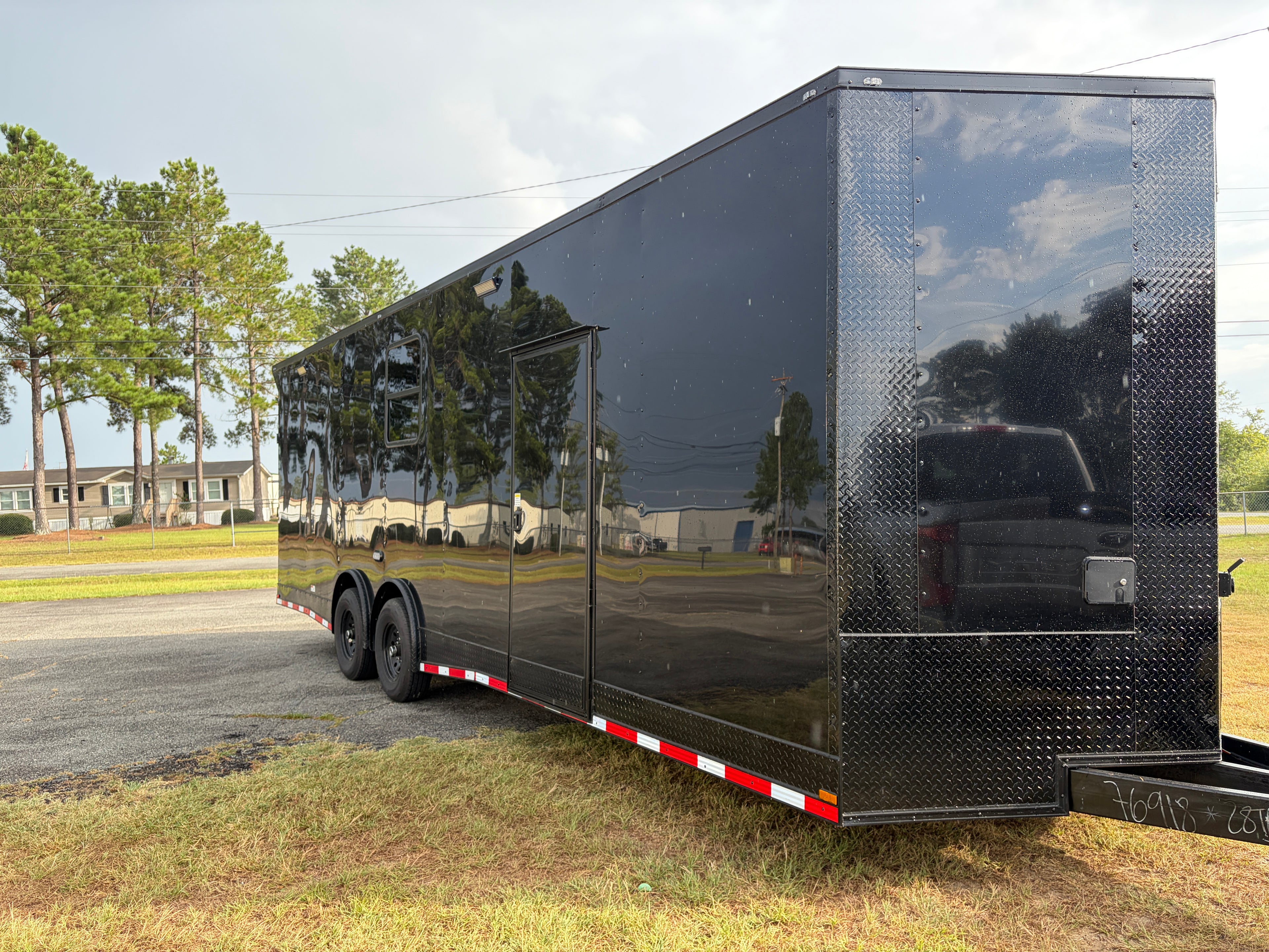 8.5X28TA Black Race Ready Trailer