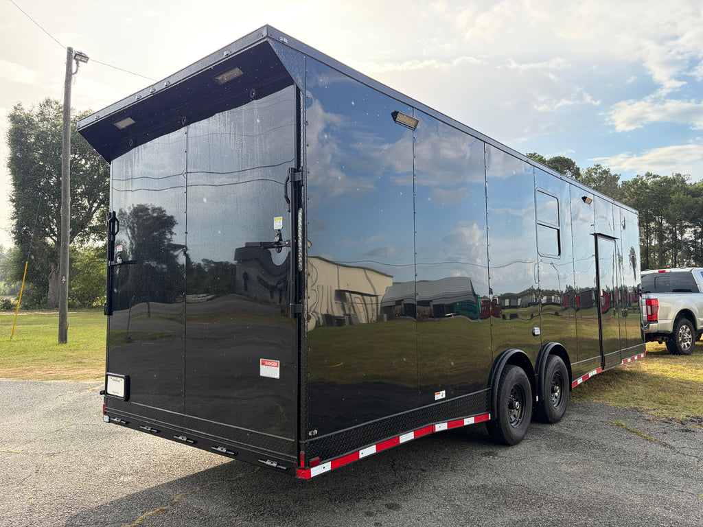 8.5X28TA Black Race Ready Trailer